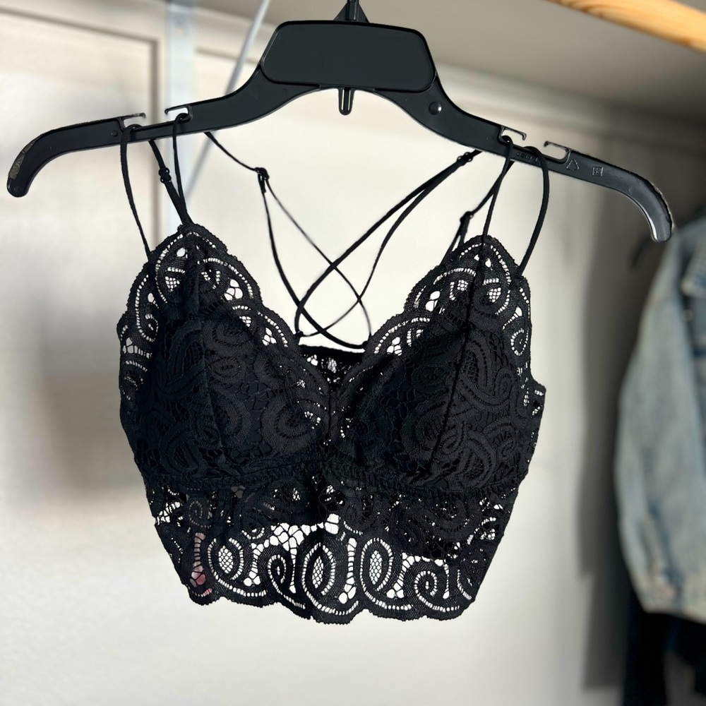 Black bralette